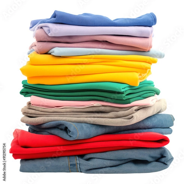 Obraz Stack of Folded Clothes