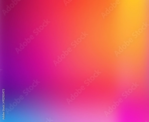 Obraz Abstract blurred bright warm colors gradient background