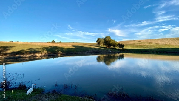 Obraz landscape with lake