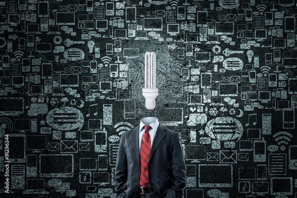 Obraz Head full of ideas