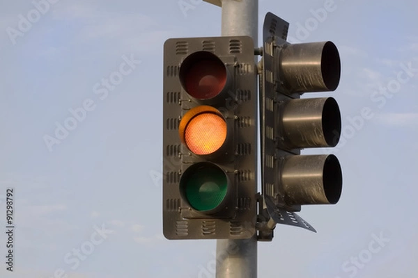 Obraz Yellow Stop Light