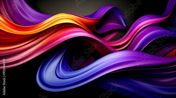 Fototapeta Abstract 3D Background