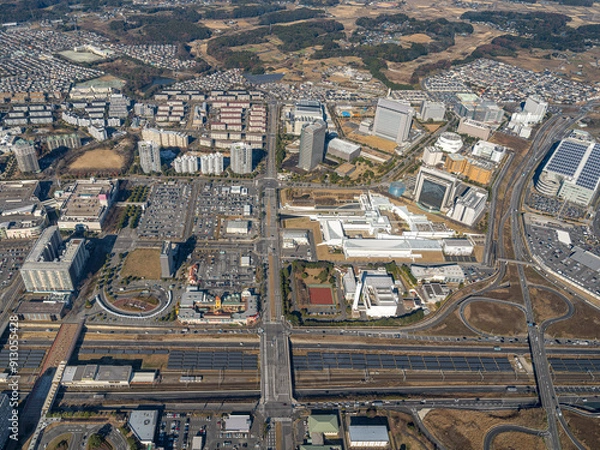 Obraz データセンターで栄える千葉ニュータウン中央