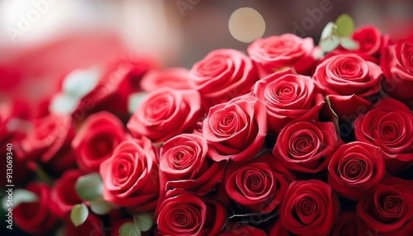 Obraz 赤ピンクの花びら