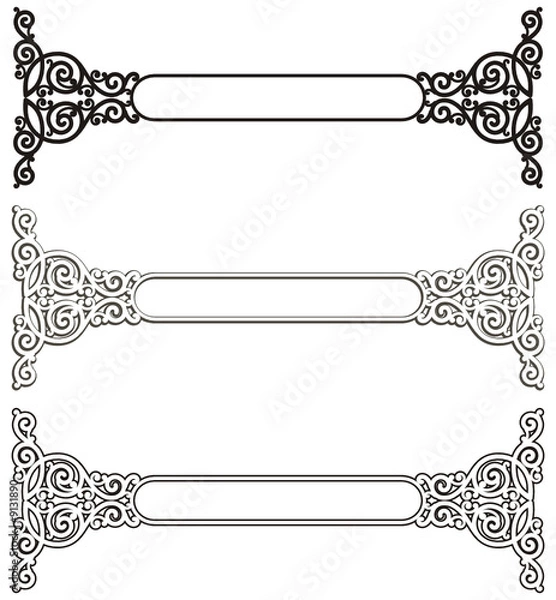 Obraz banner-frames