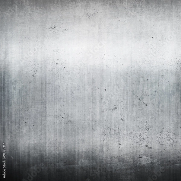 Fototapeta Silver metal texture