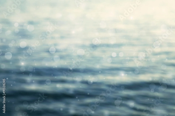 Obraz blurred water background