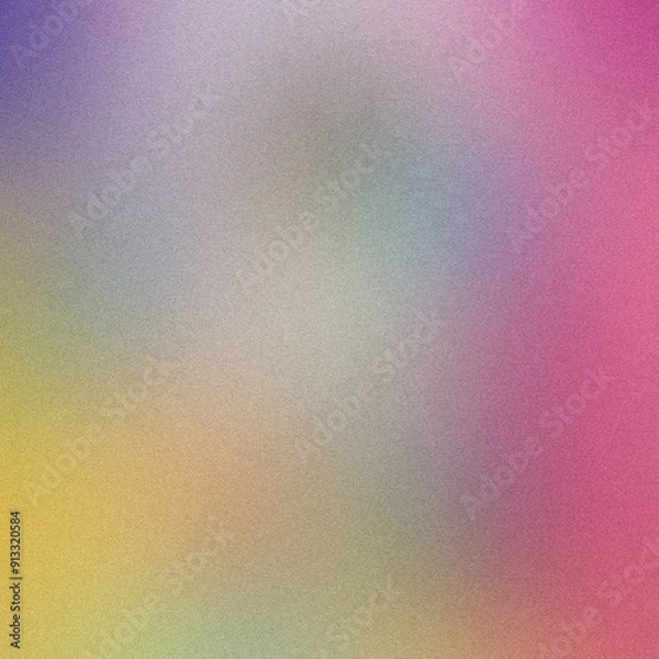 Fototapeta Multicolor Gradient Noise Texture Background
