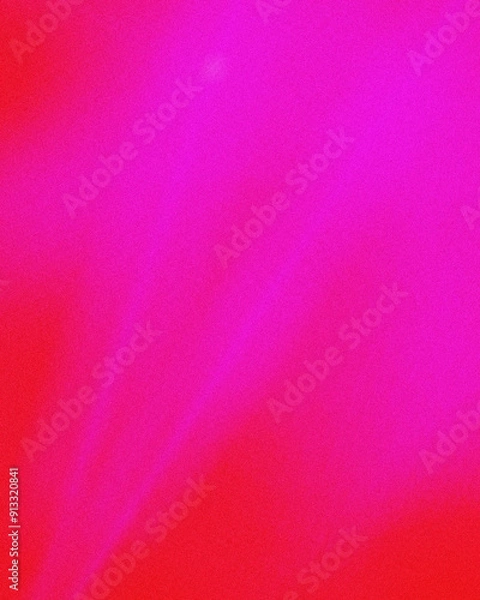 Fototapeta Vivid Pink and Red Gradient Noise Texture Background