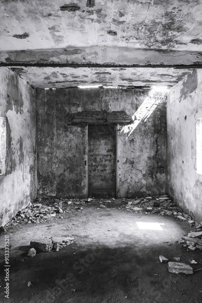 Fototapeta Old abandoned building