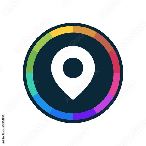 Obraz Modern Vector App Button