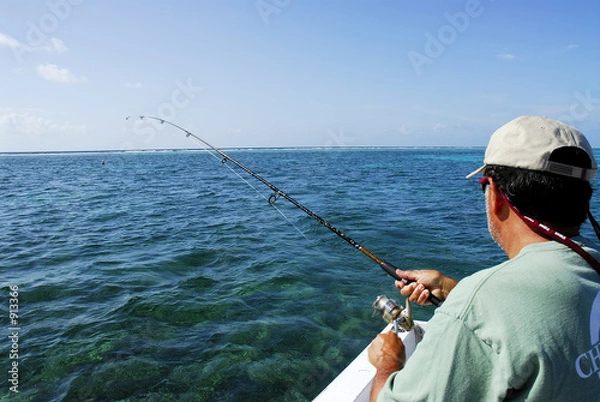 Obraz fishing in belize