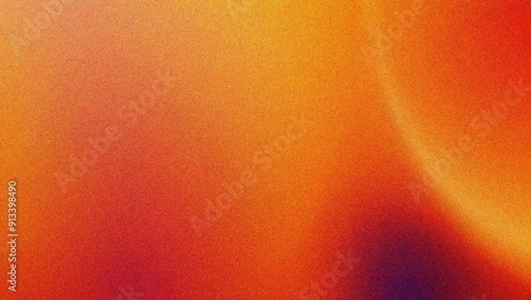 Obraz orange yellow gradient grain texture background smooth grainy backdrop design copy space