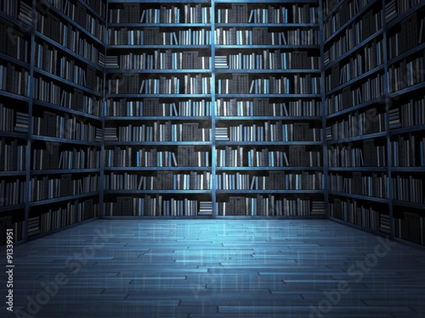 Fototapeta Library room