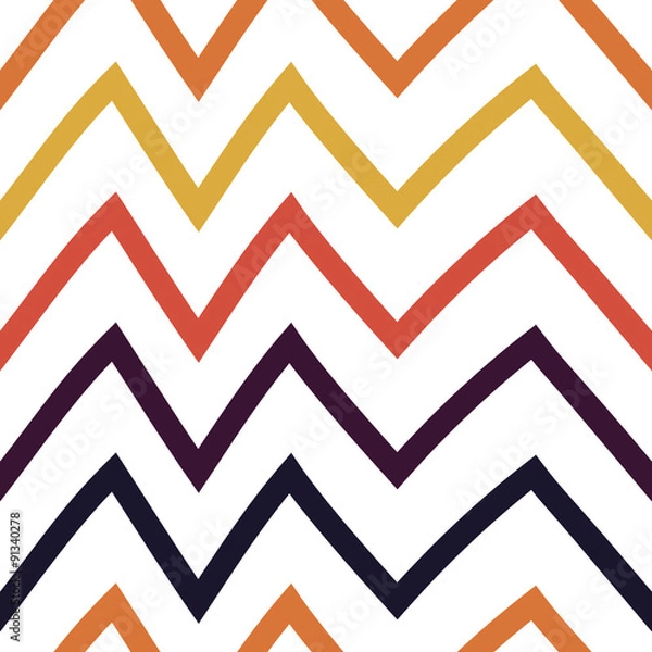 Obraz Zig Zag Pattern