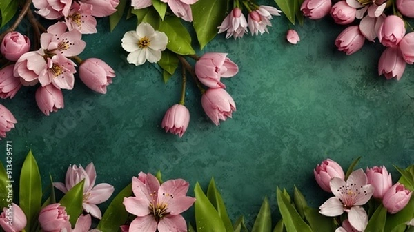 Obraz spring background