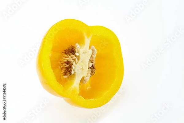 Fototapeta Sweet pepper chilli slice