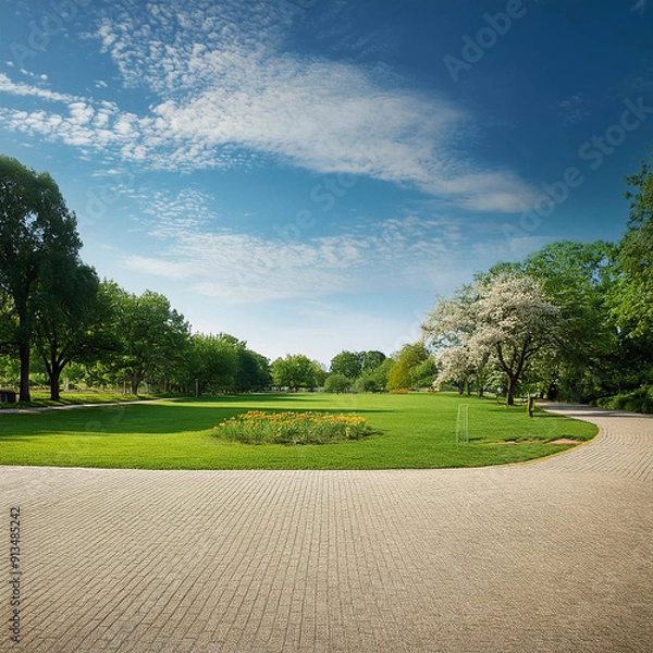 Fototapeta 날씨좋은 날의 공원