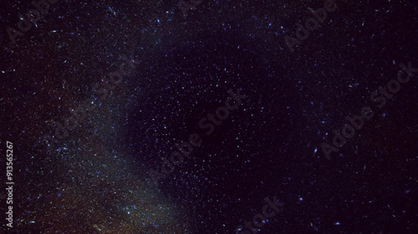 Obraz 3D manual rendering abstract blue fractal light background. Its not AI Generatd illustration.