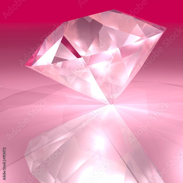 Obraz pink diamond