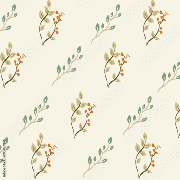 Obraz seamless floral pattern