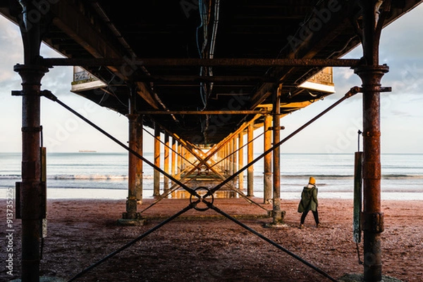 Obraz under the pier