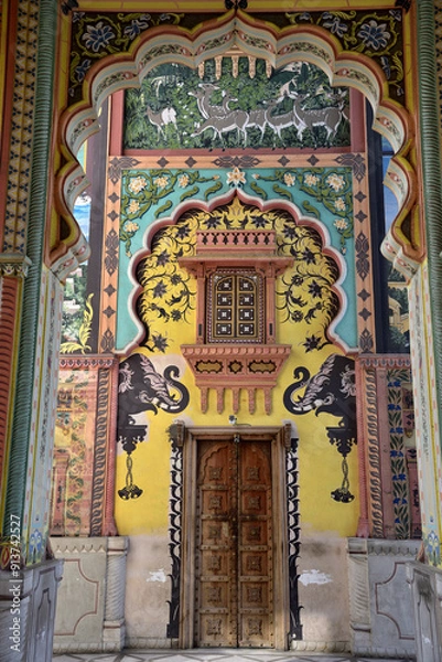 Obraz The Patrika Gate is the most famous landmark in Jaipur, India