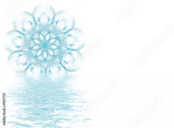 Obraz Melting Ice Crystal