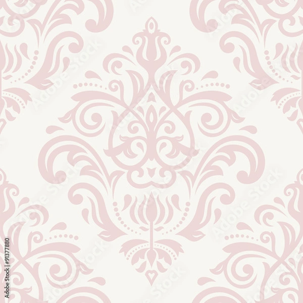 Fototapeta Damask Seamless  Pattern