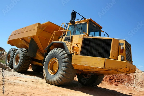 Fototapeta Earthmover