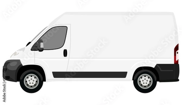 Fototapeta Light trucks