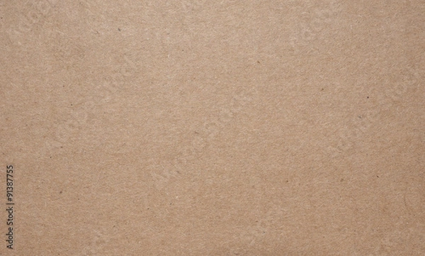 Obraz Brown corrugated cardboard background