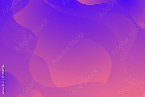 Obraz abstract purple background with waves