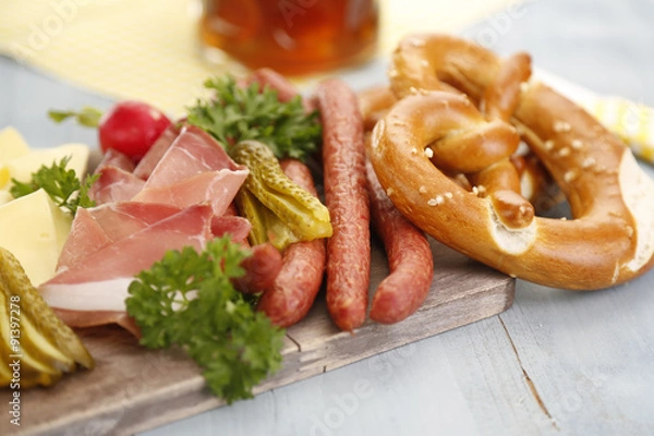 Obraz Oktoberfest Brotzeit 