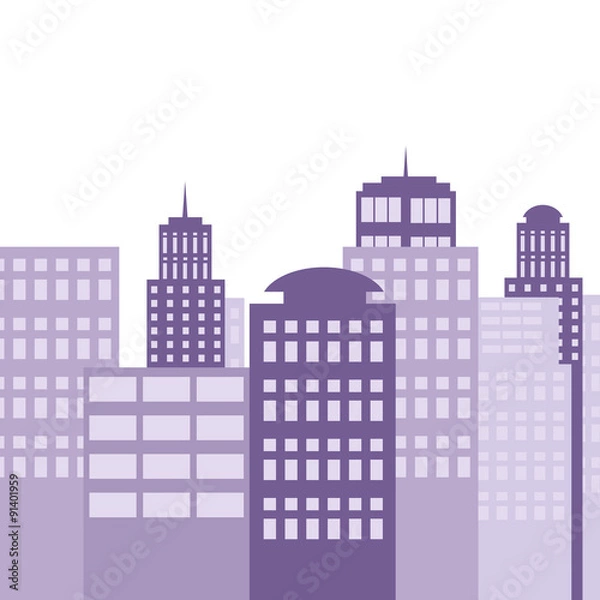 Obraz city architecture