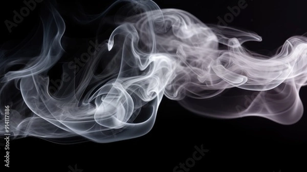 Obraz Abstract Smoke Photography