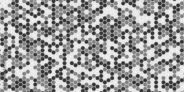 Fototapeta Hexagonal Abstract Technology Background. Pattern of hexagon shapes.