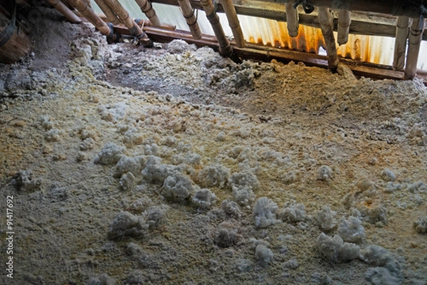 Obraz 温泉の湯の花製造場