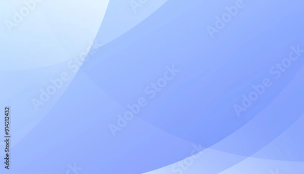 Fototapeta Abstract bright blue wave background. Fluid shapes composition. Vector illustration