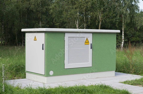 Obraz Trafostation - Neu - Landschaft 