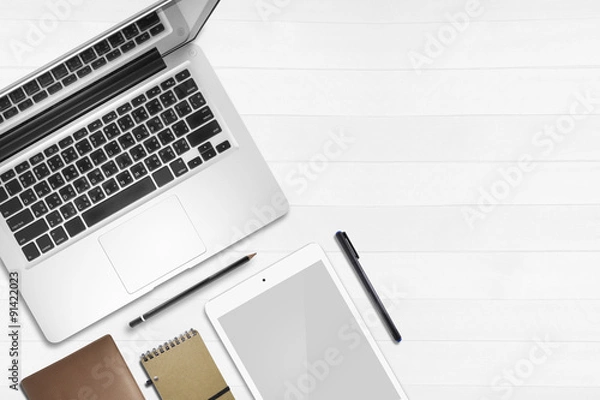 Fototapeta working desk