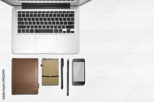 Fototapeta working desk