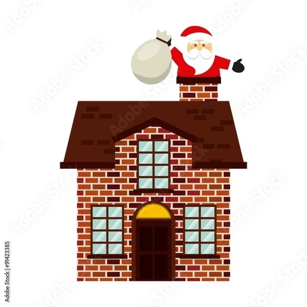 Obraz happy merry christmas 