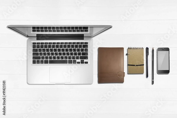 Fototapeta working desk