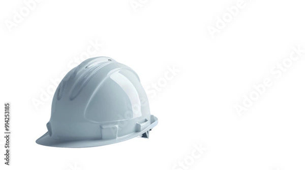 Fototapeta Safety helmet on transparent background