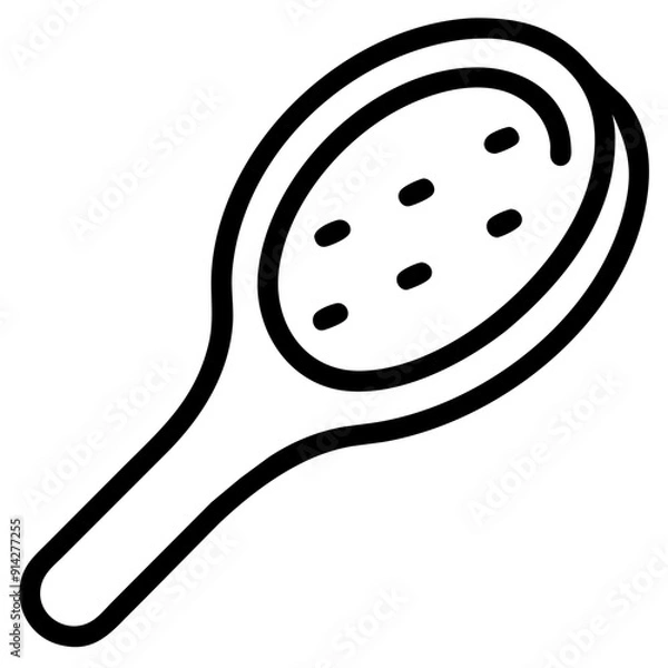 Fototapeta Versatile Comb for Effortless Hair Styling and Maintenance