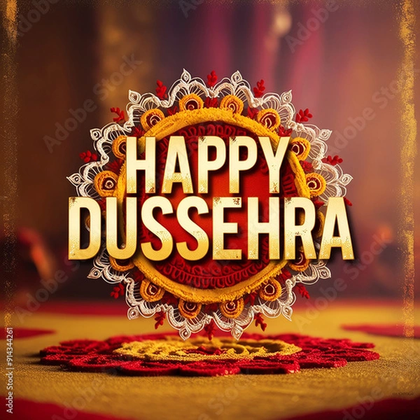Fototapeta Happy Dussehra Backgrounds