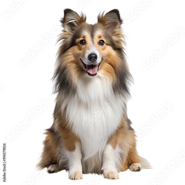 Obraz Shetland Sheepdog, Transparent background