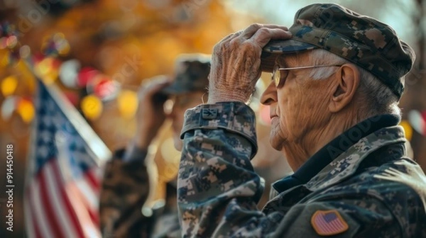 Obraz Honoring U.S. Veterans: A Tribute to Their Service