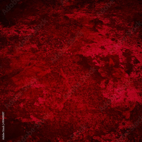 Fototapeta Textured red background